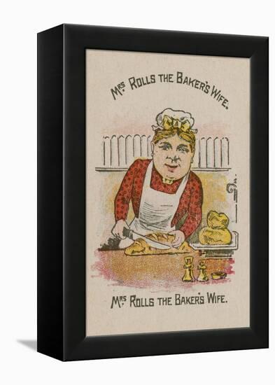 Mrs Rolls the Baker's Wife-null-Framed Premier Image Canvas