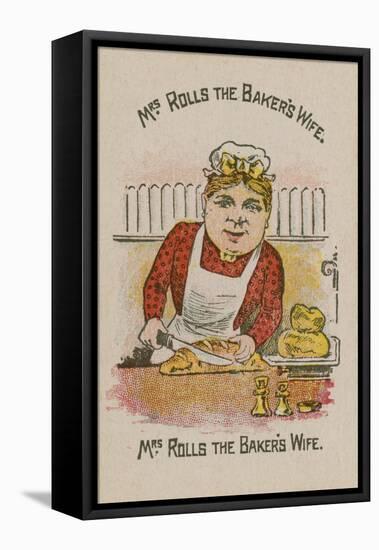 Mrs Rolls the Baker's Wife-null-Framed Premier Image Canvas