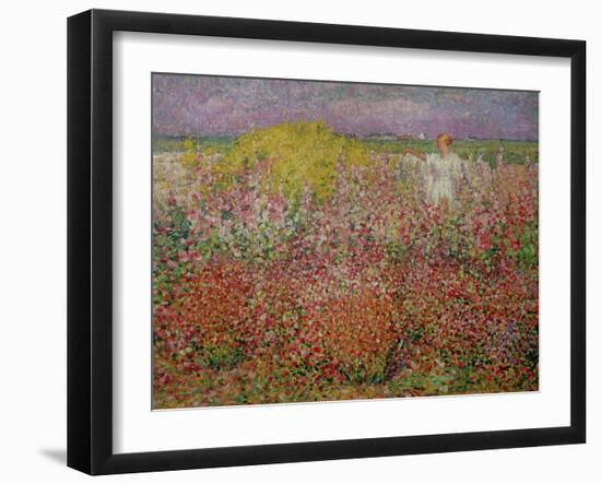 Mrs. Russell Amongst the Flowers at Belle Isle, 1927-John Peter Russell-Framed Giclee Print