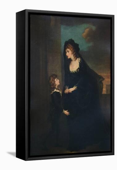 'Mrs. Siddons and Her Son in the Tragedy of Isabella, 1784, (1935)-William Hamilton-Framed Premier Image Canvas