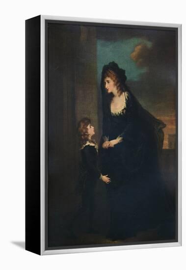'Mrs. Siddons and Her Son in the Tragedy of Isabella, 1784, (1935)-William Hamilton-Framed Premier Image Canvas