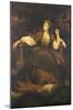 Mrs. Siddons as "The Tragic Muse"-Sir Joshua Reynolds-Mounted Giclee Print