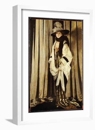 Mrs St. George, 1906-Sir William Orpen-Framed Giclee Print