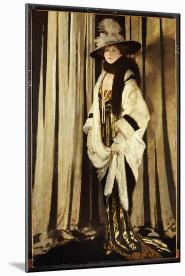 Mrs St. George, 1906-Sir William Orpen-Mounted Giclee Print
