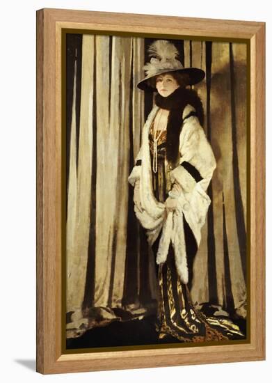 Mrs. St. George, 1906-Sir William Orpen-Framed Premier Image Canvas