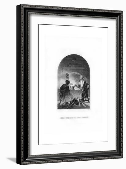 Mrs Steele and General Green, C1770s-C Burt-Framed Giclee Print