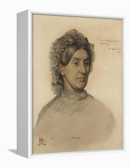 Mrs Thomas Combe (1806-1893-William Holman Hunt-Framed Premier Image Canvas