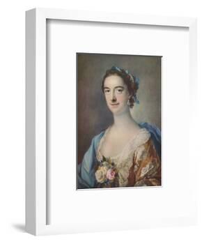 'Mrs Thomas Cripps', 1759-Francis Cotes-Framed Giclee Print