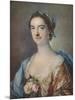 'Mrs Thomas Cripps', 1759-Francis Cotes-Mounted Giclee Print