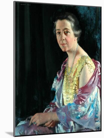 Mrs Thomas Howarth, 1926-Sir William Orpen-Mounted Giclee Print