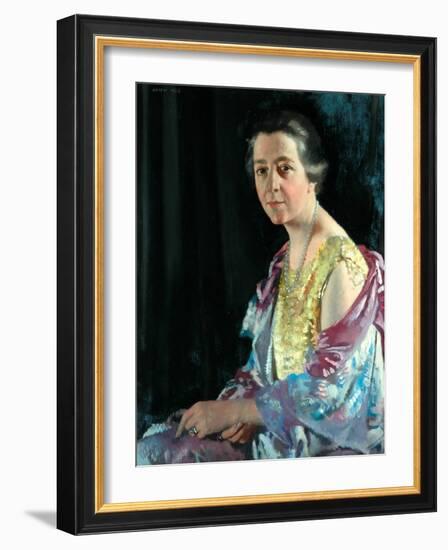 Mrs Thomas Howarth, 1926-Sir William Orpen-Framed Giclee Print