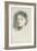 Mrs Thomas Tylston Greg, 1885 (Pencil on Paper)-Hubert von Herkomer-Framed Giclee Print