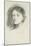 Mrs Thomas Tylston Greg, 1885 (Pencil on Paper)-Hubert von Herkomer-Mounted Giclee Print