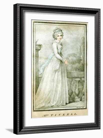 Mrs Tickell, C1780-1810-Richard Cosway-Framed Giclee Print