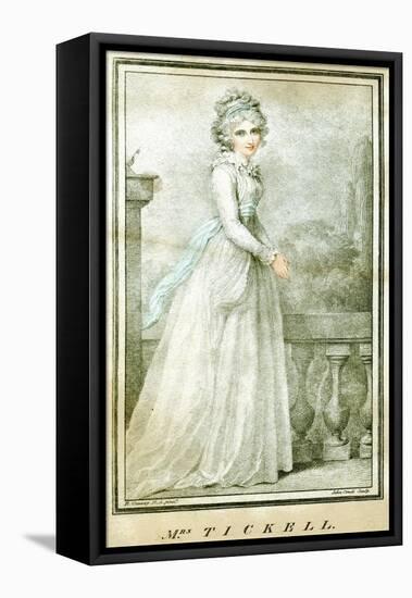 Mrs Tickell, C1780-1810-Richard Cosway-Framed Premier Image Canvas