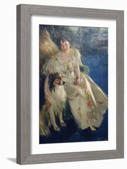 Mrs. Walter Rathbone Bacon (Virginia Purdy)-Anders Leonard Zorn-Framed Art Print