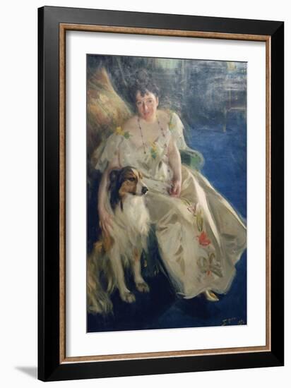 Mrs. Walter Rathbone Bacon (Virginia Purdy)-Anders Leonard Zorn-Framed Art Print