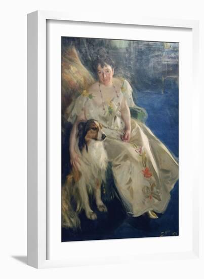 Mrs. Walter Rathbone Bacon (Virginia Purdy)-Anders Leonard Zorn-Framed Art Print
