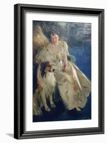 Mrs. Walter Rathbone Bacon (Virginia Purdy)-Anders Leonard Zorn-Framed Art Print