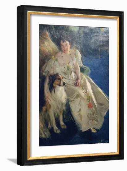 Mrs. Walter Rathbone Bacon (Virginia Purdy)-Anders Leonard Zorn-Framed Art Print