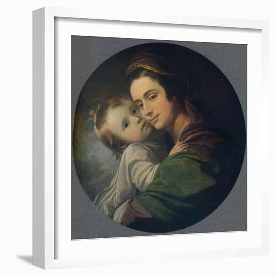 Mrs. West and Child, 1770-Benjamin West-Framed Giclee Print