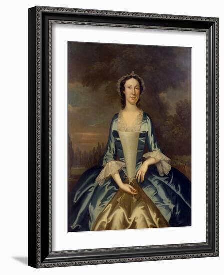 Mrs. William Walton (1708-86), C.1750-John Wollaston-Framed Giclee Print