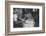 Mrs. Yaeko Nakamura shows her daughters jigsaw puzzles in a store at Manzanar, 1943-Ansel Adams-Framed Photographic Print