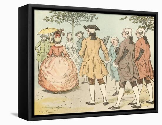 Mry Mary Blaize-Randolph Caldecott-Framed Premier Image Canvas