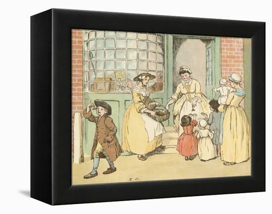 Mry Mary Blaize-Randolph Caldecott-Framed Premier Image Canvas