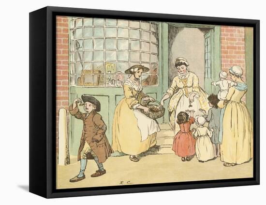 Mry Mary Blaize-Randolph Caldecott-Framed Premier Image Canvas