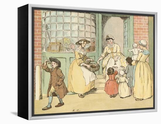 Mry Mary Blaize-Randolph Caldecott-Framed Premier Image Canvas