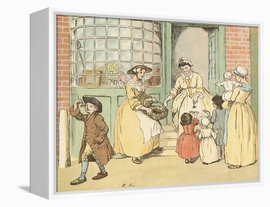 Mry Mary Blaize-Randolph Caldecott-Framed Premier Image Canvas