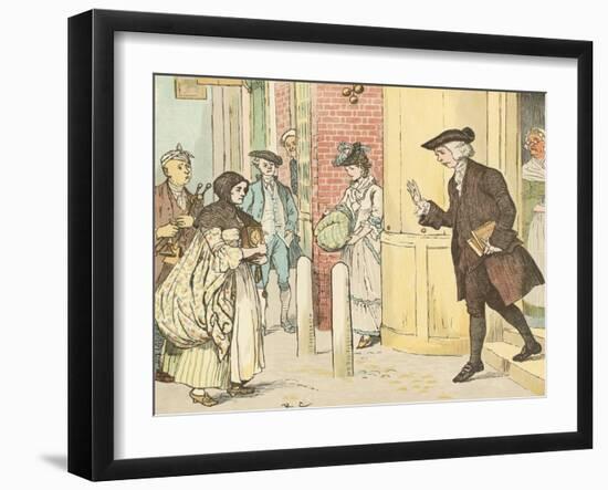 Mry Mary Blaize-Randolph Caldecott-Framed Giclee Print