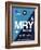 MRY Monterey Luggage Tag II-NaxArt-Framed Art Print