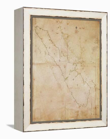 Ms 1288 Chart of Sumatra, 1653-Joan Blaeu-Framed Premier Image Canvas