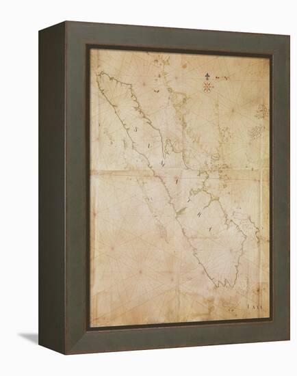 Ms 1288 Chart of Sumatra, 1653-Joan Blaeu-Framed Premier Image Canvas