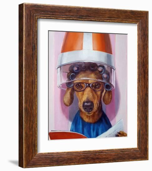 Ms. Canela-Lucia Heffernan-Framed Art Print