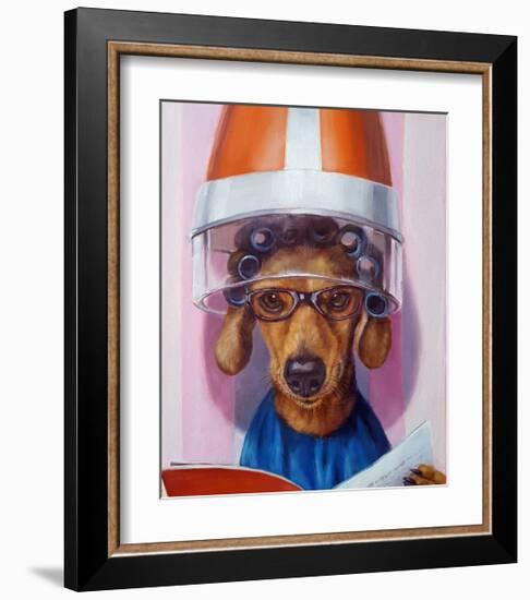 Ms. Canela-Lucia Heffernan-Framed Art Print