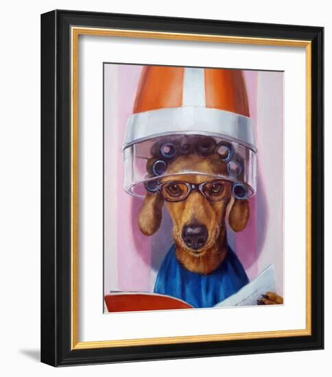 Ms. Canela-Lucia Heffernan-Framed Art Print