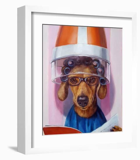 Ms. Canela-Lucia Heffernan-Framed Art Print