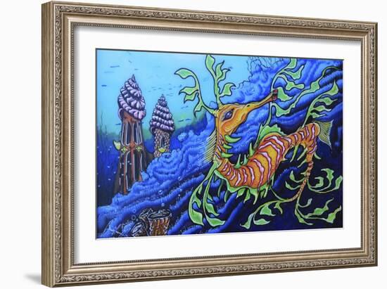 Ms .Dragonese-Martin Nasim-Framed Giclee Print