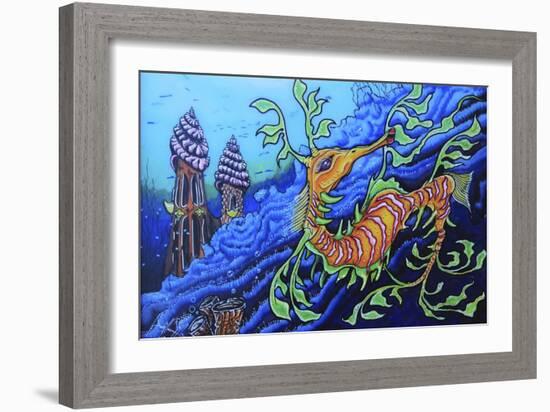 Ms .Dragonese-Martin Nasim-Framed Giclee Print