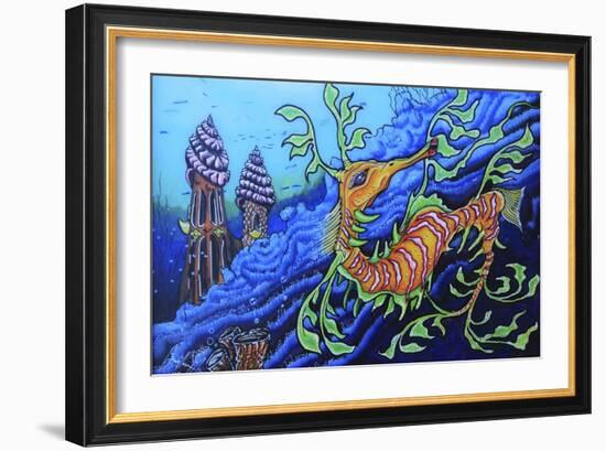 Ms .Dragonese-Martin Nasim-Framed Giclee Print