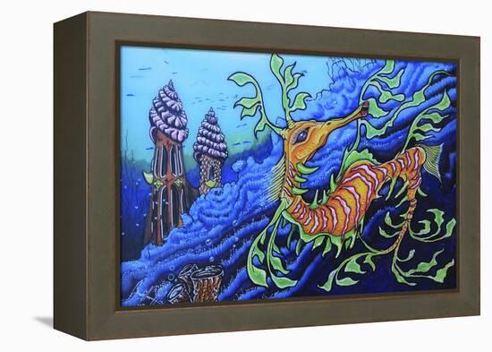 Ms .Dragonese-Martin Nasim-Framed Premier Image Canvas