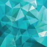 Abstract Triangle Background-Ms.Moloko-Art Print