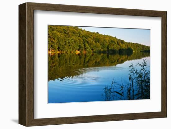 Mšllner Schmalsee Lake in the Evening Light-Thomas Ebelt-Framed Photographic Print