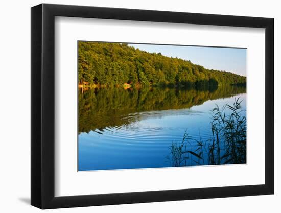 Mšllner Schmalsee Lake in the Evening Light-Thomas Ebelt-Framed Photographic Print