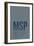 MSP ATC-08 Left-Framed Giclee Print