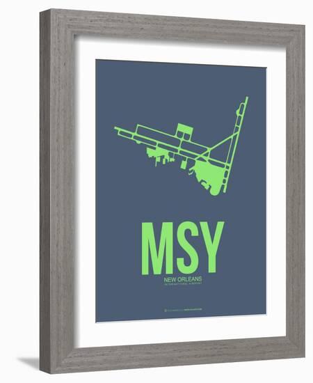 Msy New Orleans Poster 2-NaxArt-Framed Art Print