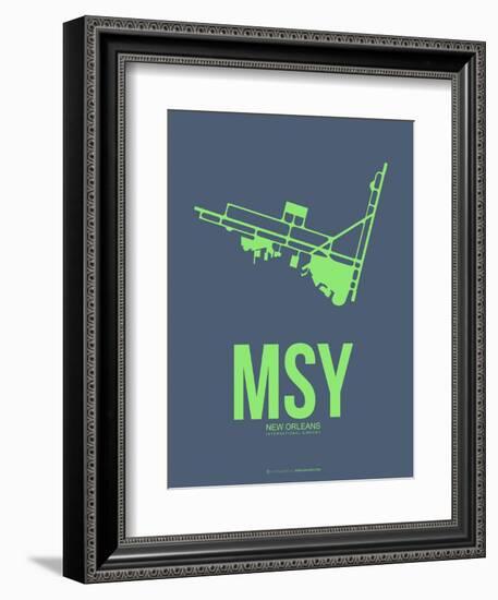 Msy New Orleans Poster 2-NaxArt-Framed Art Print